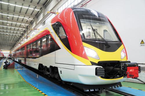 Motor Coach Train Manufactured by Hunan Deliver to Europe