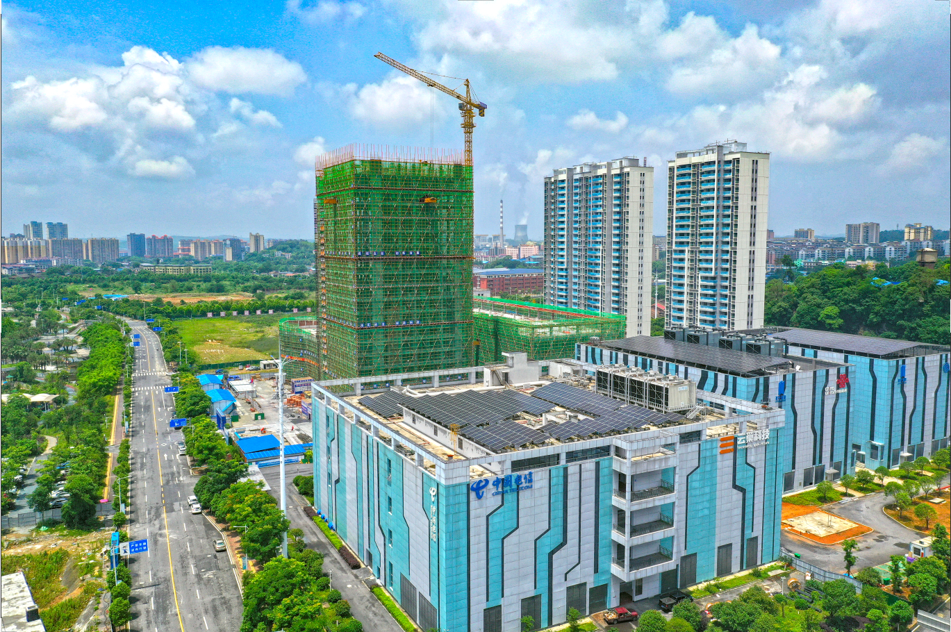 Dongjianghu Big Data Industrial Park under construction